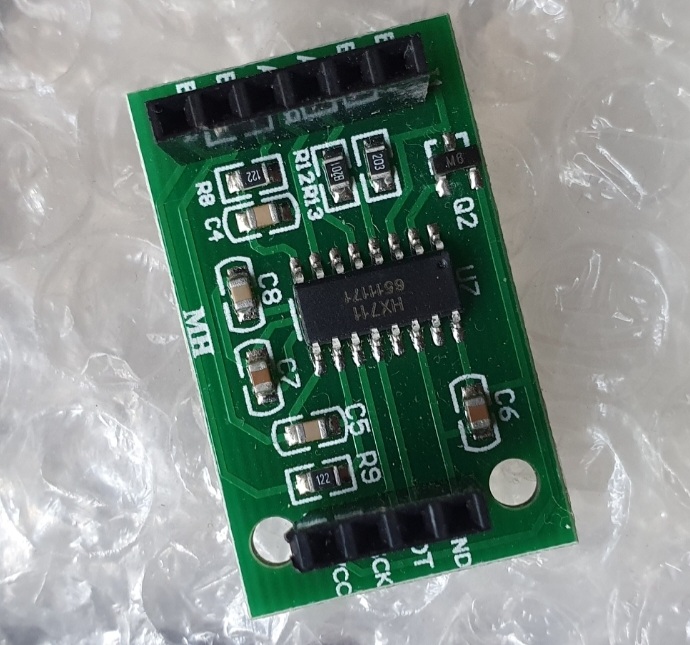 Amplificador Sensor de peso Hx711 a solo $46.56Pesos MXN